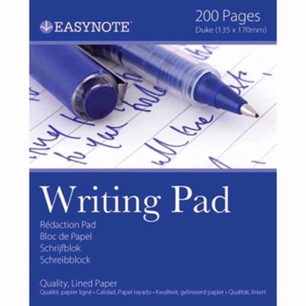 EASYNOTE WRITING PAD LINED 100SHT