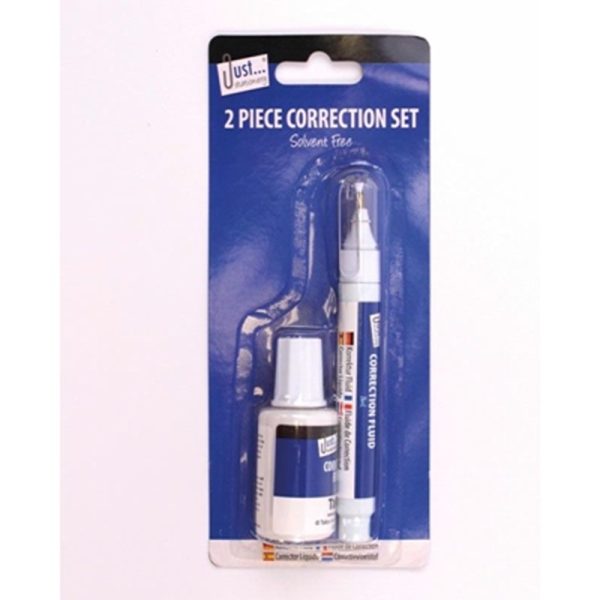 JUST STATIONERY CORRECTION SET 2PCE