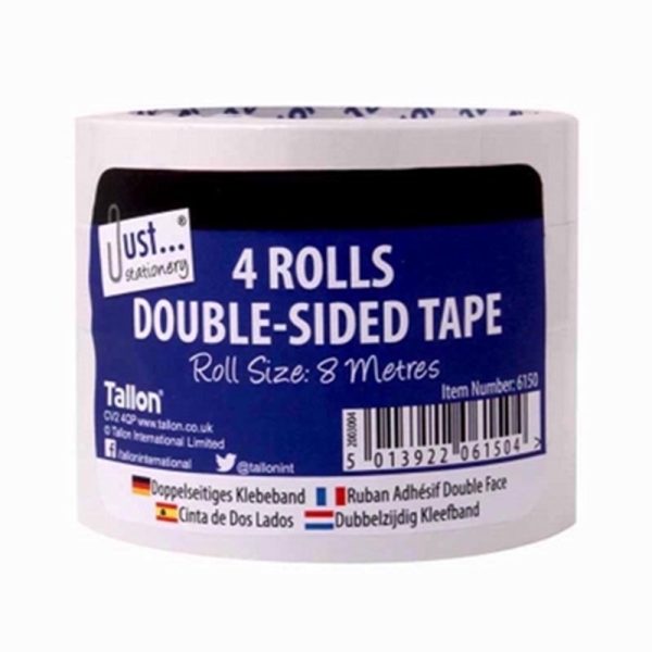 JUST STATIONERY DOUBLE SIDED TAPE 4