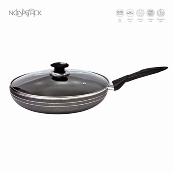 PRO UNA 30CM FRYPAN & LID