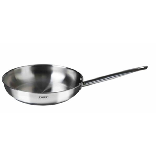 PYREX MASTER STAINLESS STEEL FRYING PAN 28CM