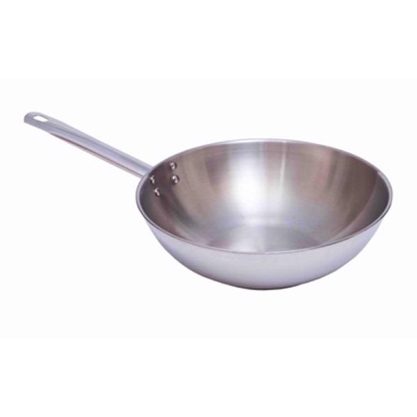 PYREX MASTER STAINLESS STEELWOK 28CM