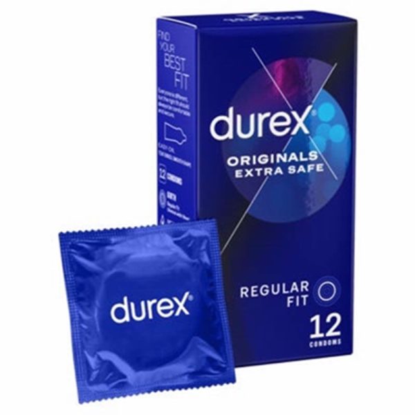 DUREX CONDOMS ORIGINALS EXTRA SAFE 12S PACK OF 4