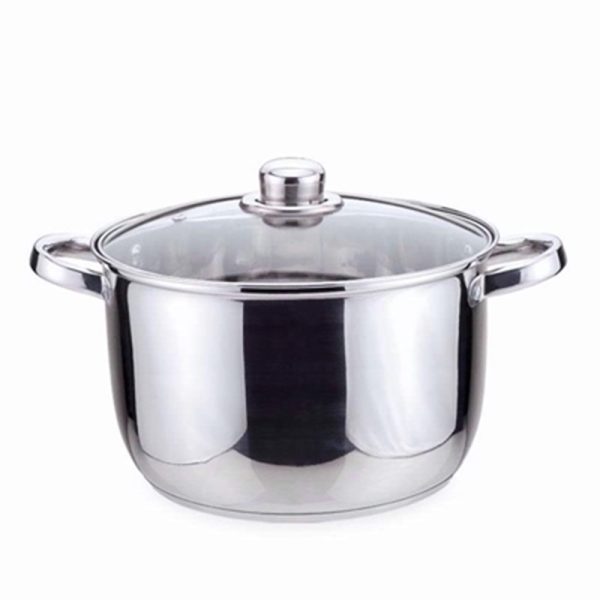 SABICHI 24CM STOCK POT W/LID STP24