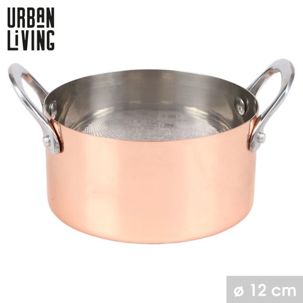 URBAN LIVING INOX ROSE GOLD STOCK POT