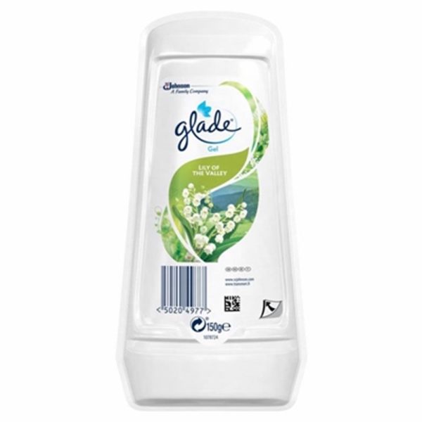 GLADE SOLID GEL LILY OF THE VALLEY PACK OF 8