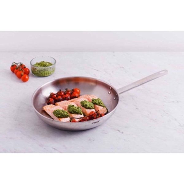 PYREX MASTER STAINLESS STEELWOK 28CM