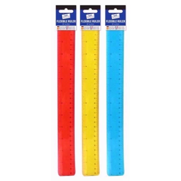 JUST STATIONERY RULER BENDY 12INCH