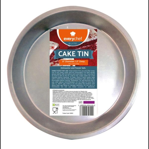 EVERYCHEF BAKEWARE ROUND CAKE TIN