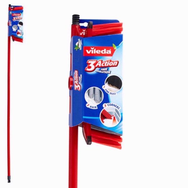 VILEDA BROOM & HANDLE UNIVERSAL