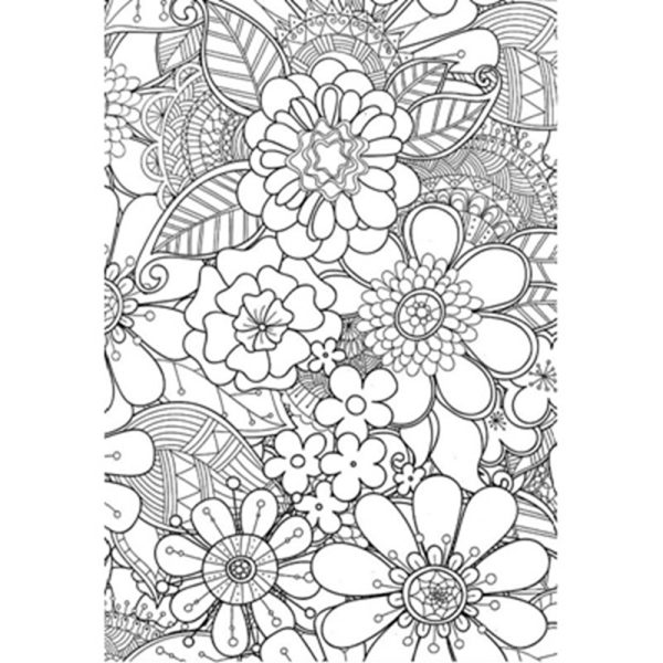 ADULT RELAXING JOYFUL COLOURING PACK OF 6