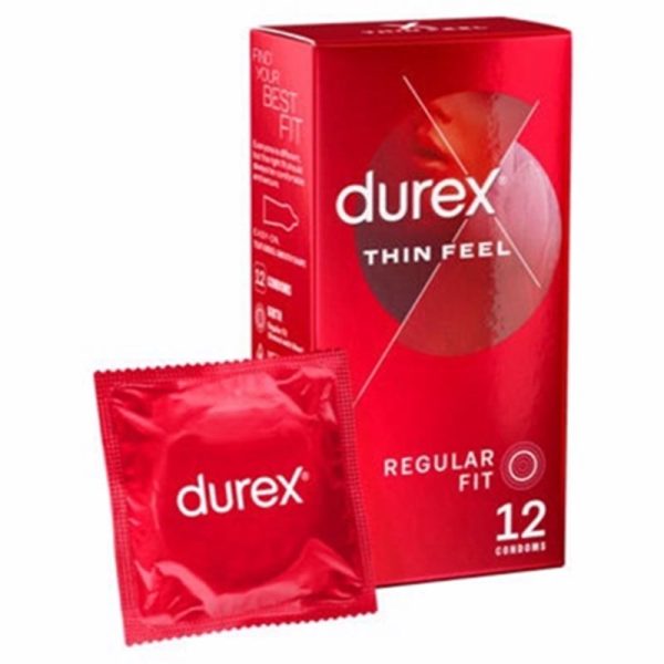 DUREX CONDOMS THIN FEEL12S PACK OF 4