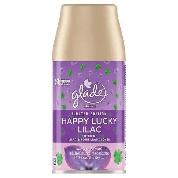 GLADE REFILL LUCKY LILAC 269ML PACK OF 4