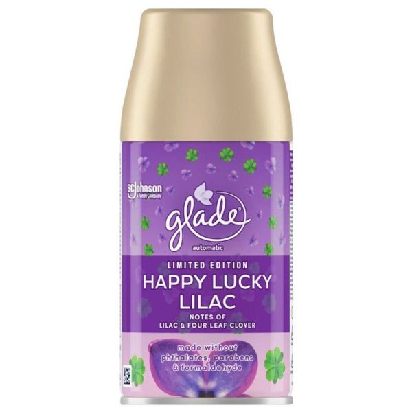 GLADE REFILL LUCKY LILAC TWIN 269ML PACK OF 4