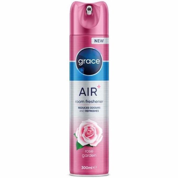 GRACE AIR FRESHENER ROSE GARDEN 300ML PACK OF 12