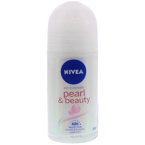 NIVEA ROLL ON PEARL & BEAUTY WOMEN 50ML PACK OF 6