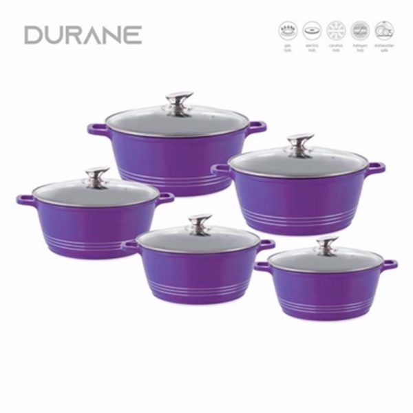 DURANE DIECAST 5 PCS SET PURPLE