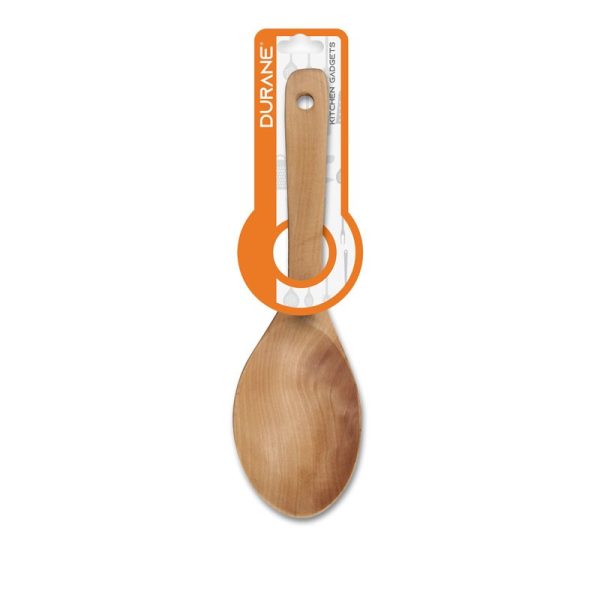 DURANE WOODEN SPOON WIDE 25CM 29/07