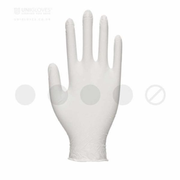 UNICARE LATEX POWDER FREE LARGE 100 GLOVES