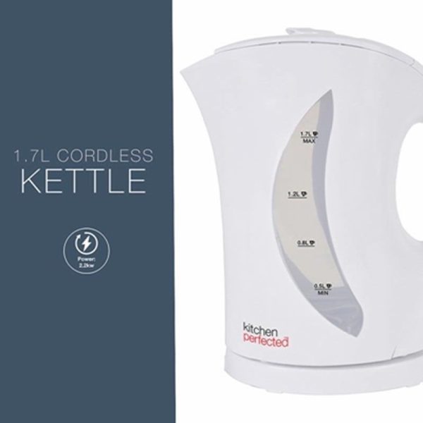 KITCHEN PERFECT WHITE KETTLE 1.7LTR