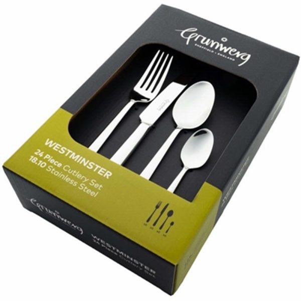 GRUNWERG WESTMINSTER CUTLERY SET 24 PCS(SP12)