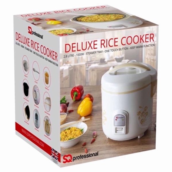 PRO DELUXE RICE COOKER 2.8LT