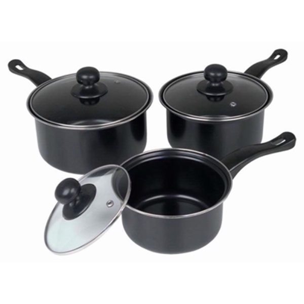 PENDEFORD SAUCEPAN NON STICK & LID SET