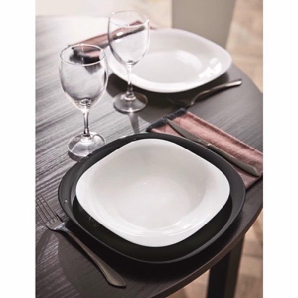 CARINE PASTA PLATE WHITE 21CM