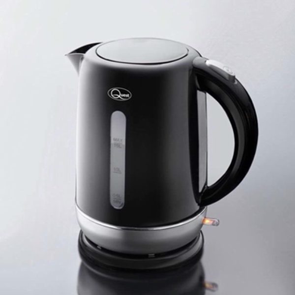 QUEST BLACK 1.5LTR KETTLE 39909