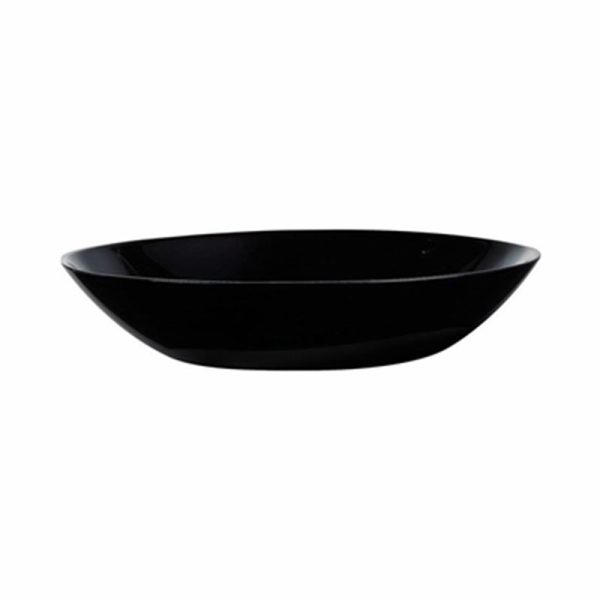 DIWALI SOUP PLATE BLACK 20CM