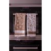 TEA TOWELS VELOUR COFFEE 2 PCS