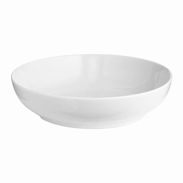 MILAN CLASSIC WHITE PASTA BOWL 22CM