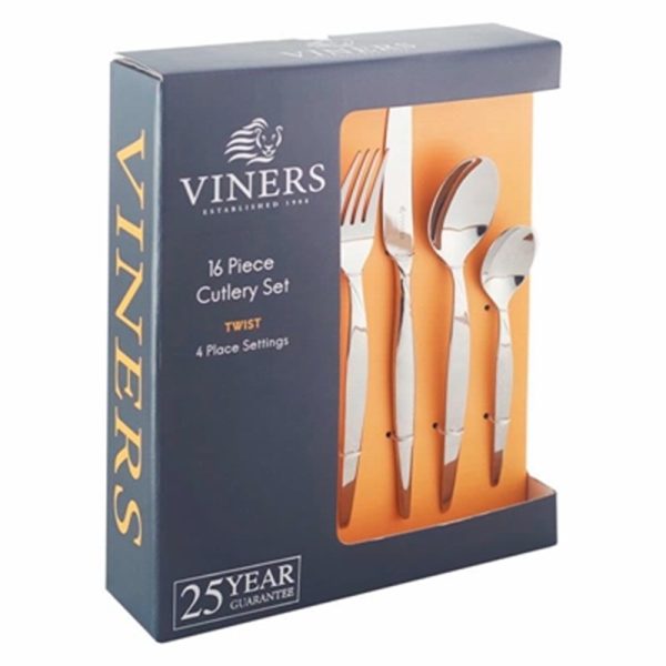 VINERS CUTLERY SET18/0 16PCS TWIST