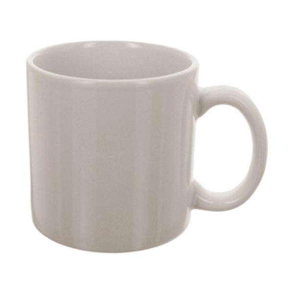 PLAIN CERAMIC MUG WHITE 275ML