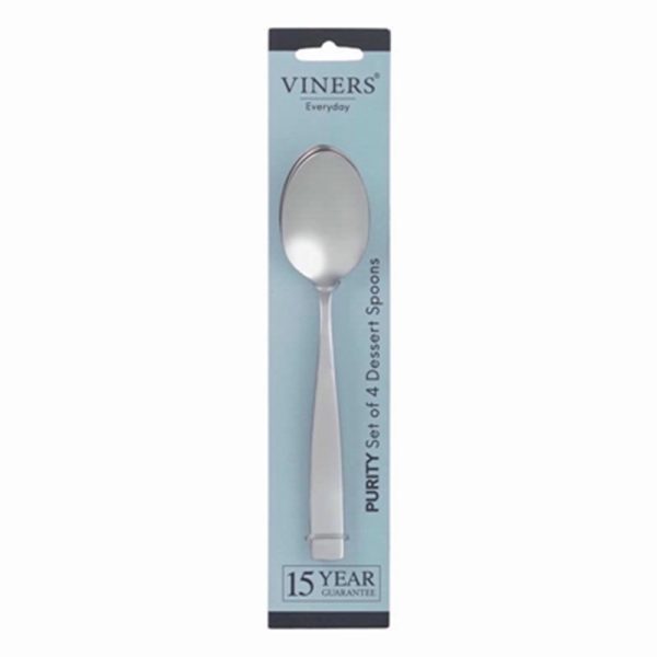 VINERS EVERYDAY PURITY 4PC TEA SPOON