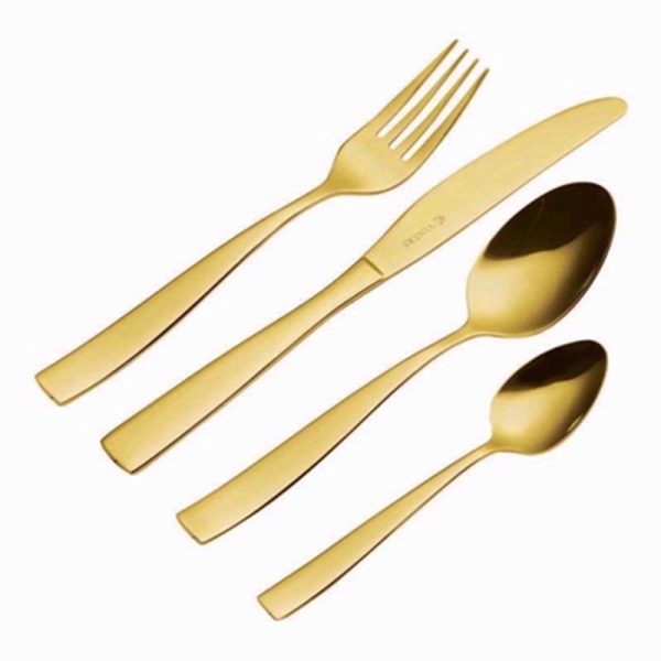 VINERS EVERYDAY PURITY GOLD 16PC CUTLERY