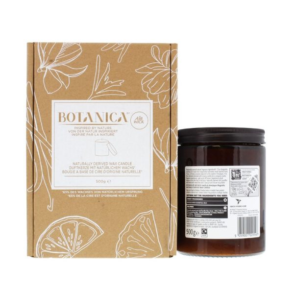 AIRWICK BOTANICA CANDLE VANILLA 500G EACH