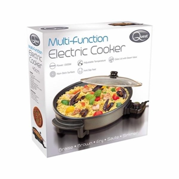 QUEST MULTI FUNCTION COOKER 40CM 35500