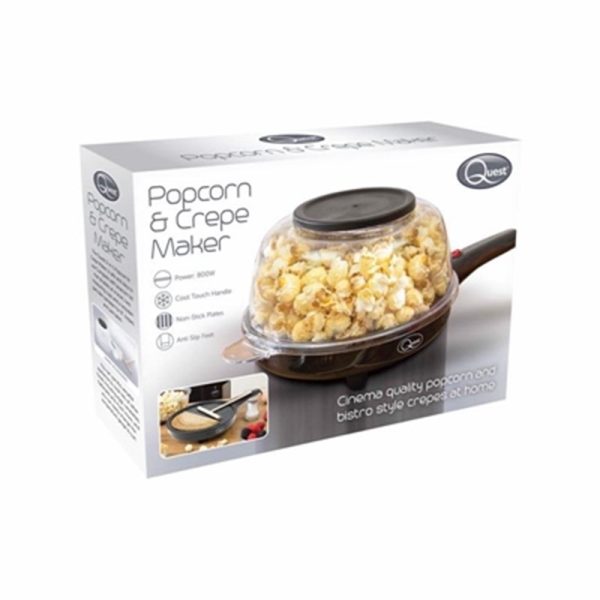 QUEST POPCORN & CREPE MAKER 34400