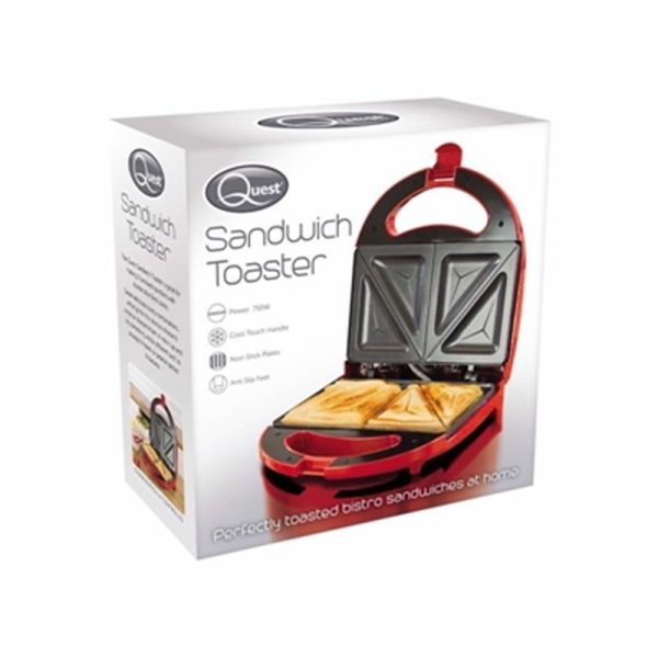 QUEST SANDWICH MAKER RED 23.03