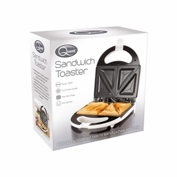 QUEST SANDWICH MAKER WHITE 35139