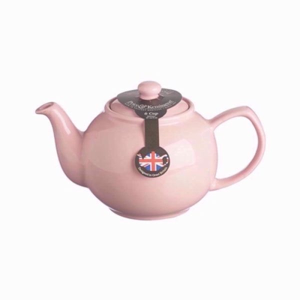 RAYWARE 6 CUP TEAPOT PASTEL PINK