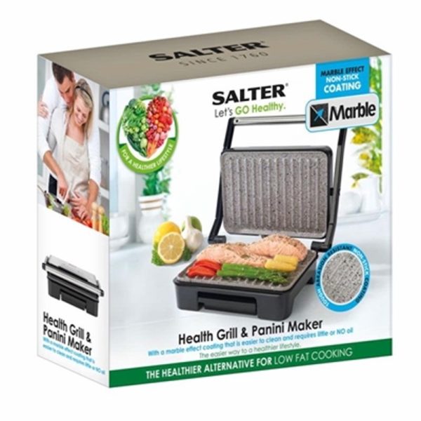 SALTER HEALTH GRILL AND PANINI MAKER