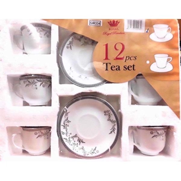 TIRAJEH 12PCE TEASET PORCELAIN