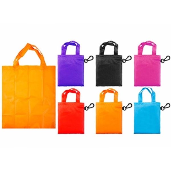 SHOPPING BAG IN POUCH COLOURS