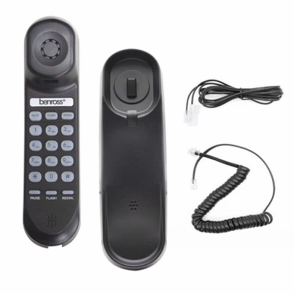 SLIMLINE TELEPHONE BLACK 44550