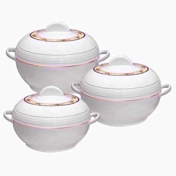 AMBIENT HOTPOT SET LGE WHITE/CREAM