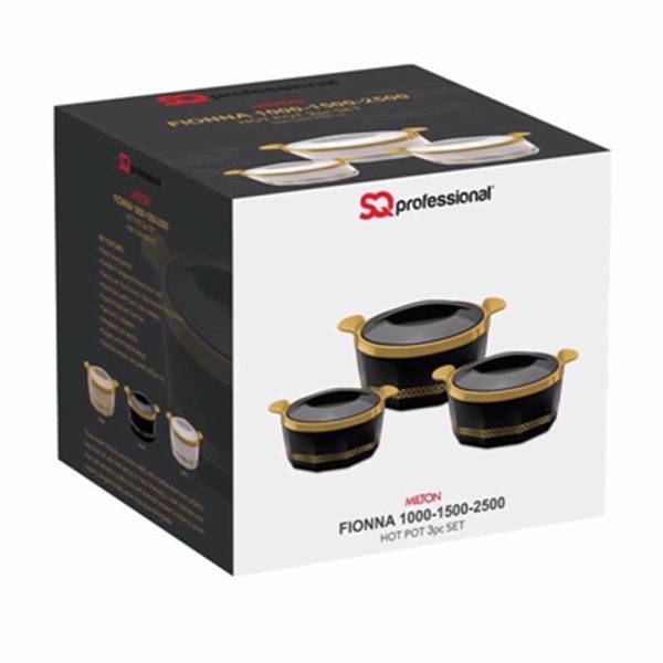 FIONNA HOT POT SET 3PC BEIGE