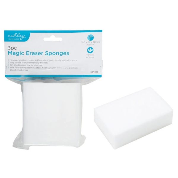 ASHLEY MAGIC SPONGE ERASER 3PCE