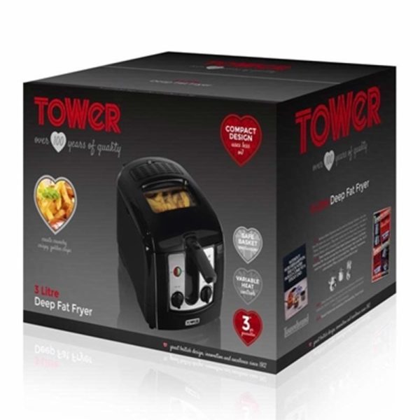 TOWER DEEP FRYER 3LTR